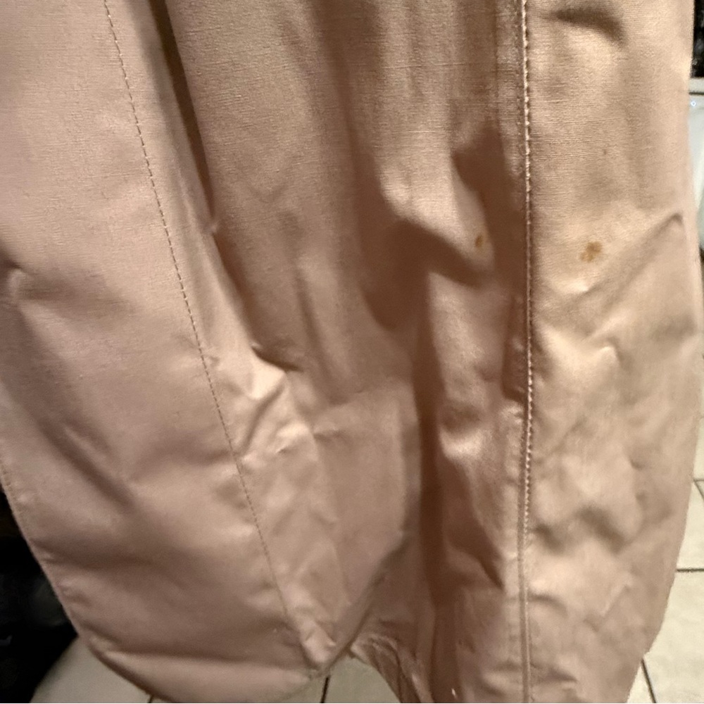 Vintage London Fog furry‎ lined tan trench coat - Picture 5 of 5